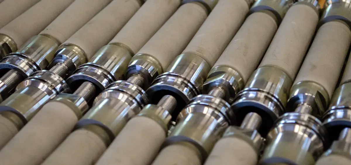 Tungsten carbide coating produced by HVOF spray