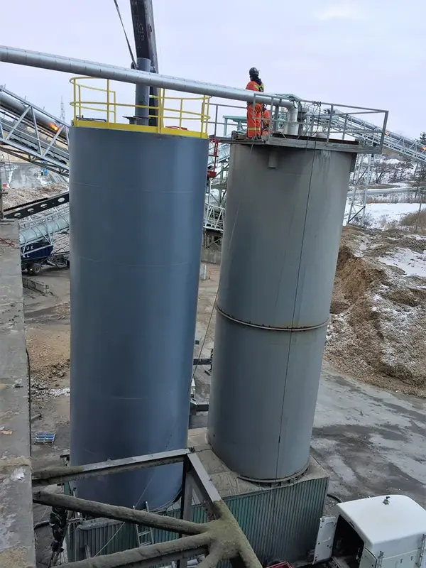 Fly Ash Silo