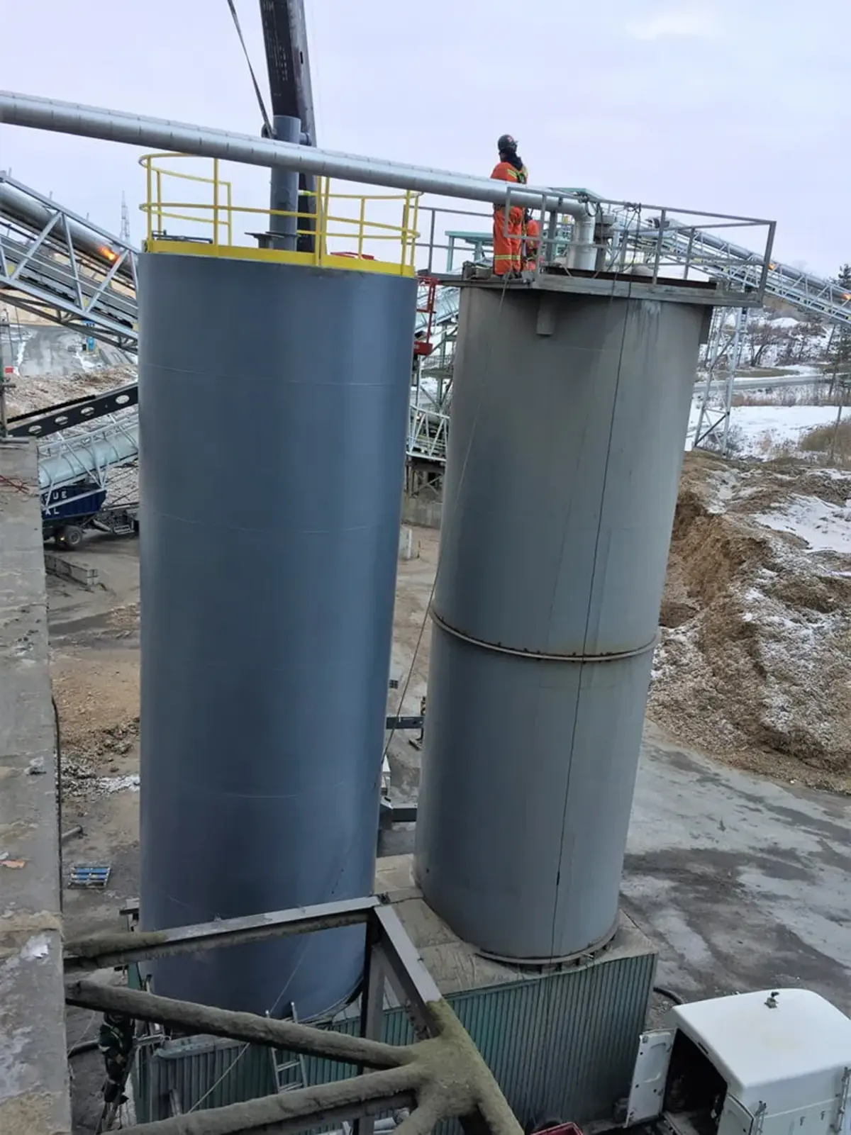 Fly Ash Silo