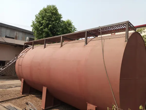 Large storage tank fabricated by NextGen Projects